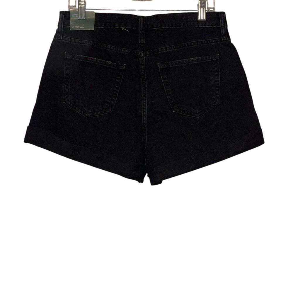 Wild Fable Black Denim Shorts Women’s Size 10 Rolled Hem Casual Summer